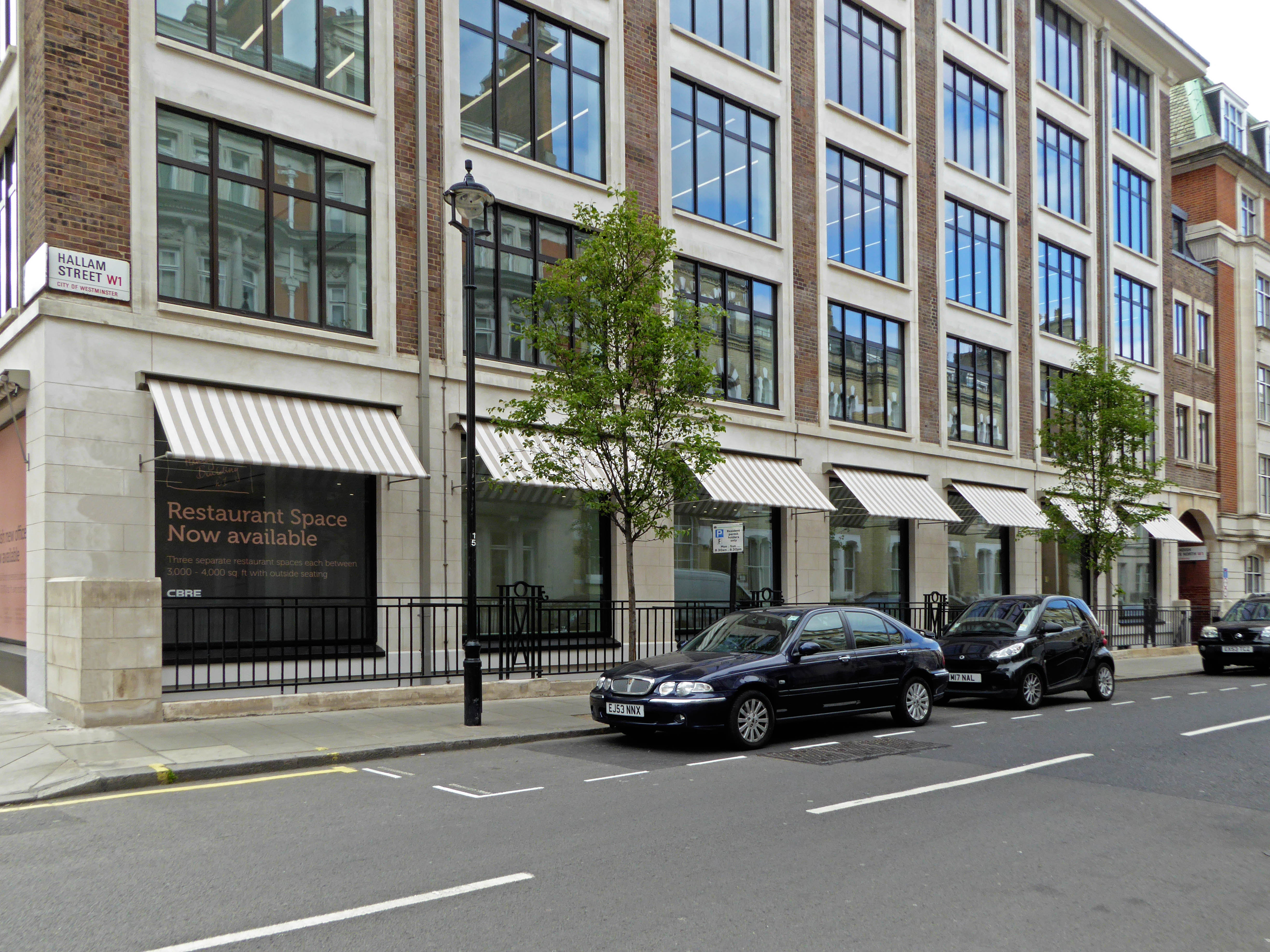 Greenwich awnings New Cavendish St2