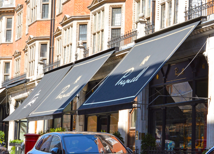 Awning Design for Retail Stores