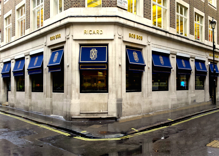  Bespoke Awning Covers for Bob Bob Ricard