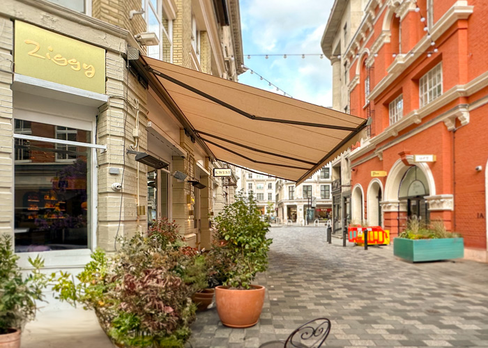 Bespoke Awning Ziggy Green