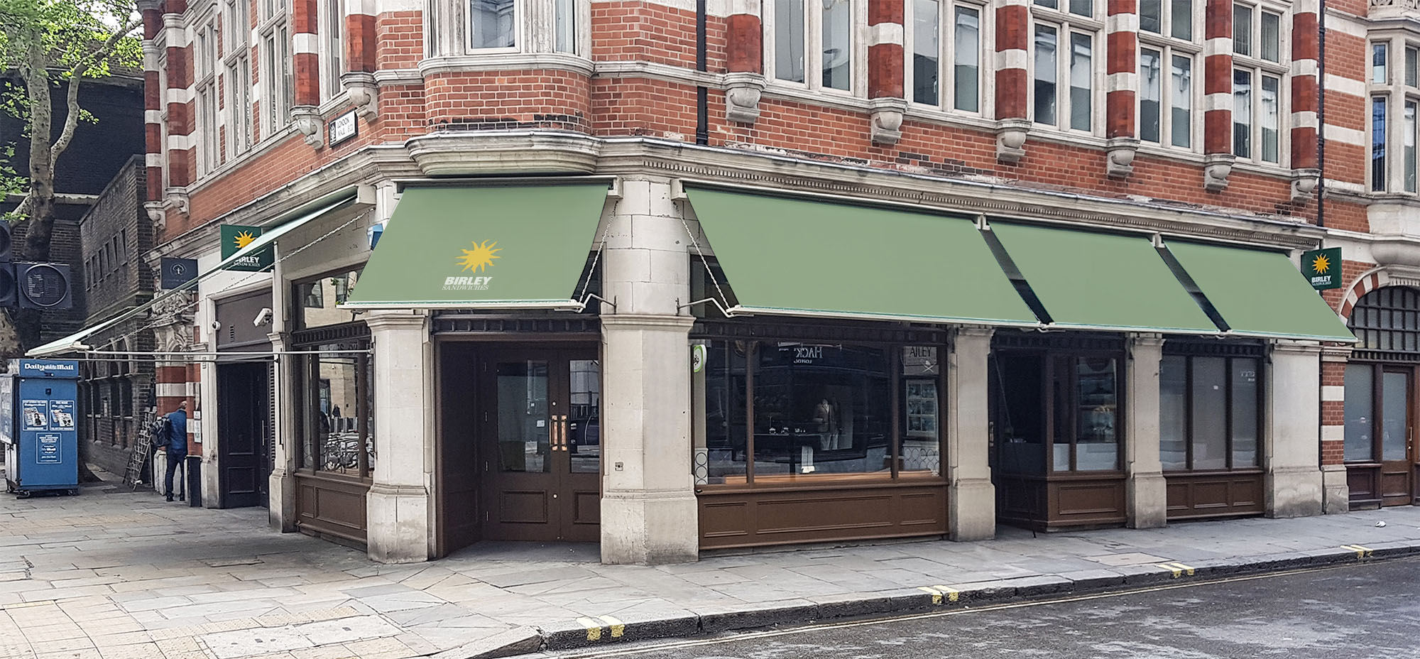 Victorian awnings Birley's