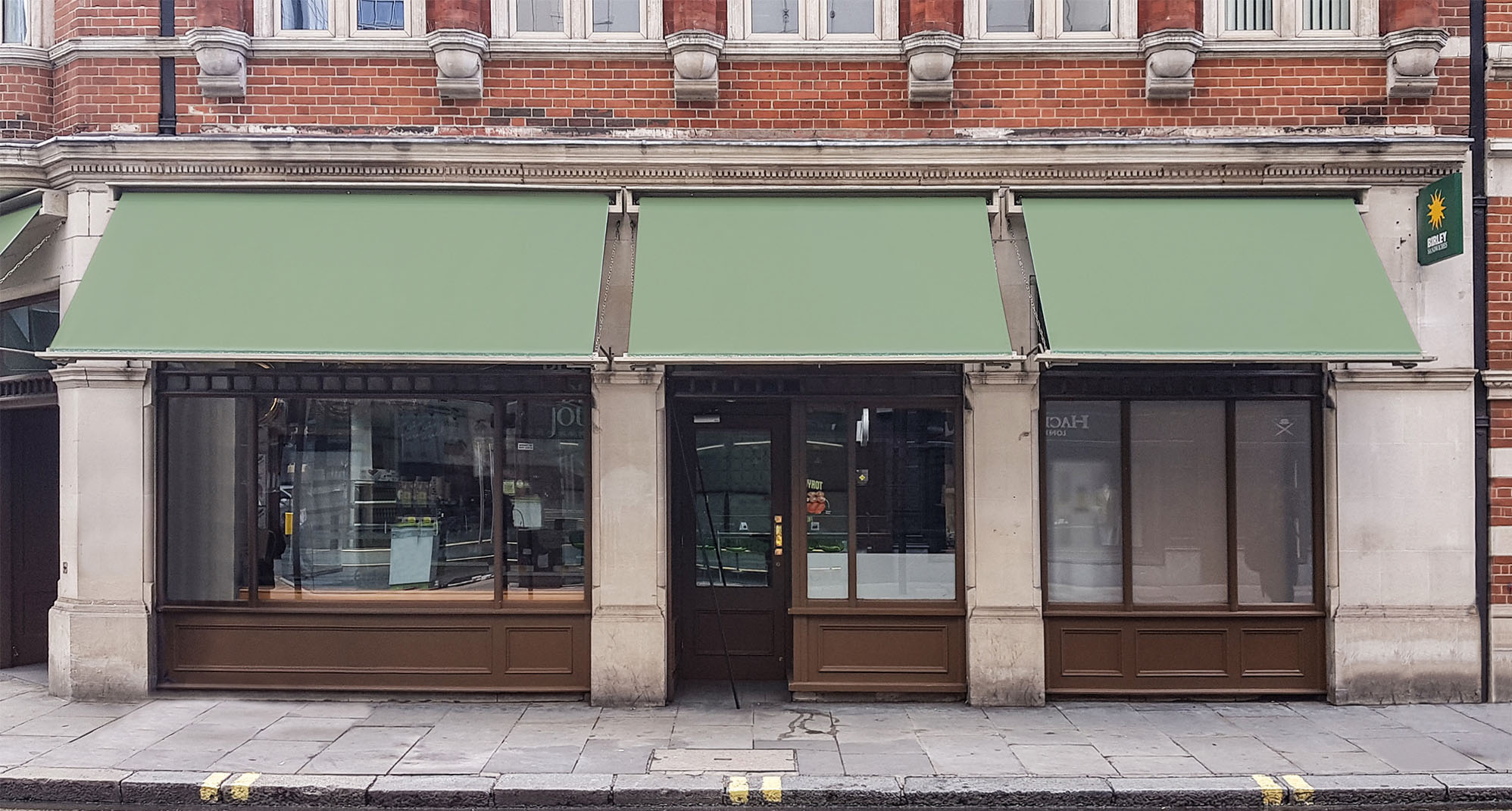 Victorian awnings Birley's