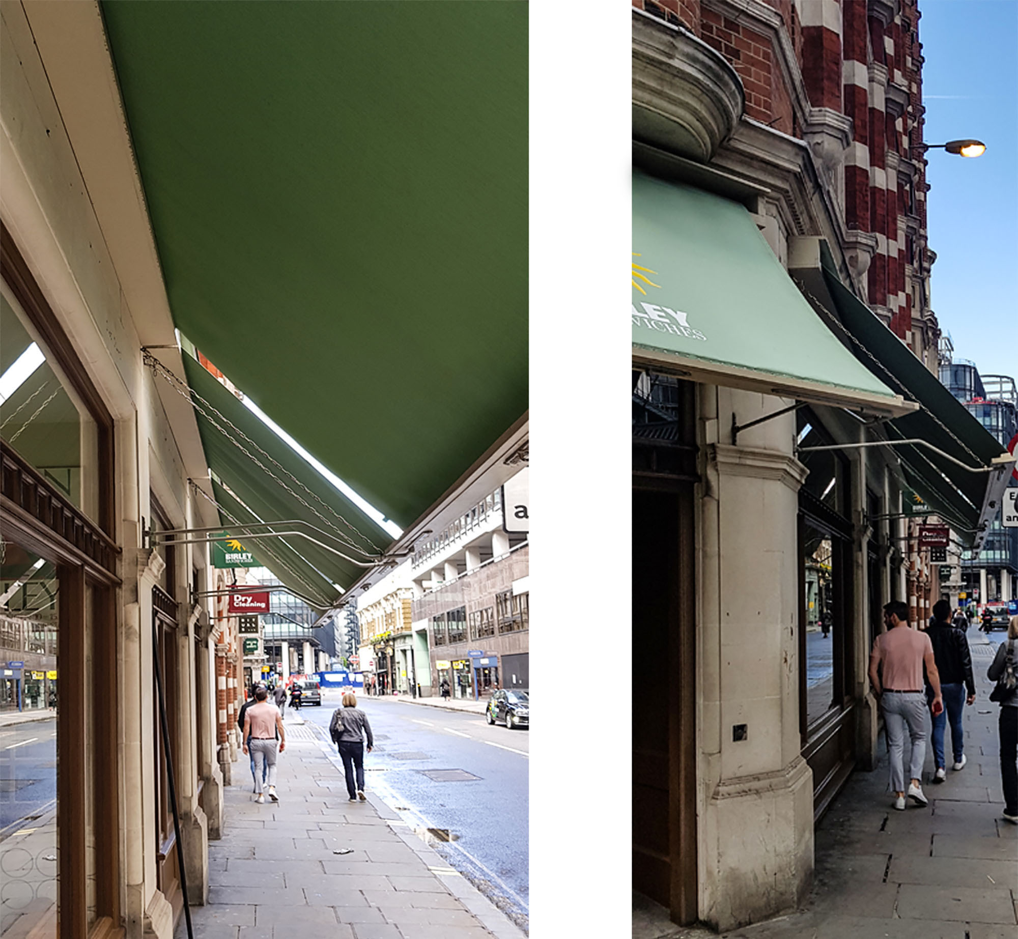Victorian awnings Birley's