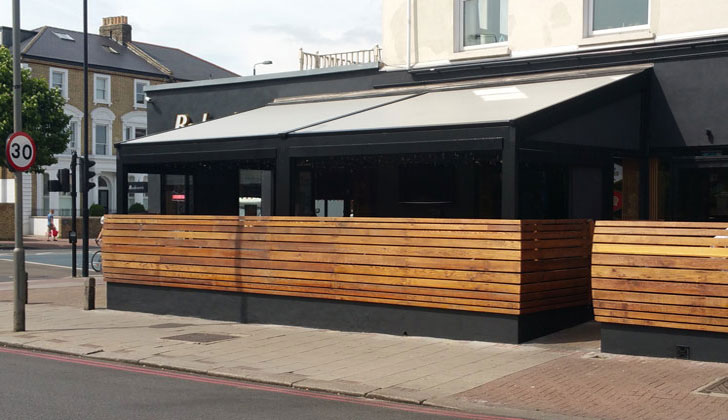 Bodeans Fremantle awning