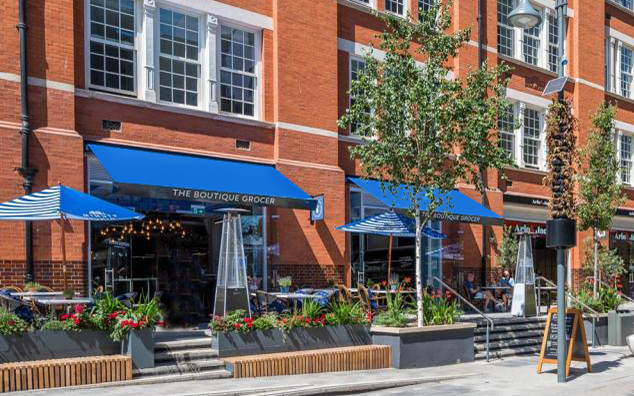 SQ2 awnings Boutique Grocer