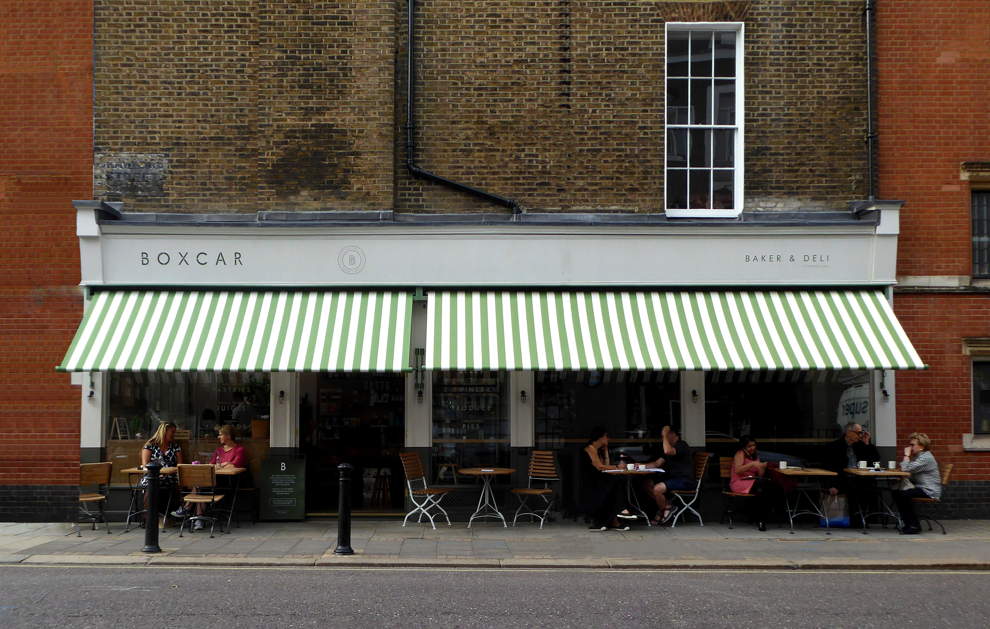 Boxcar Greenwich awnings