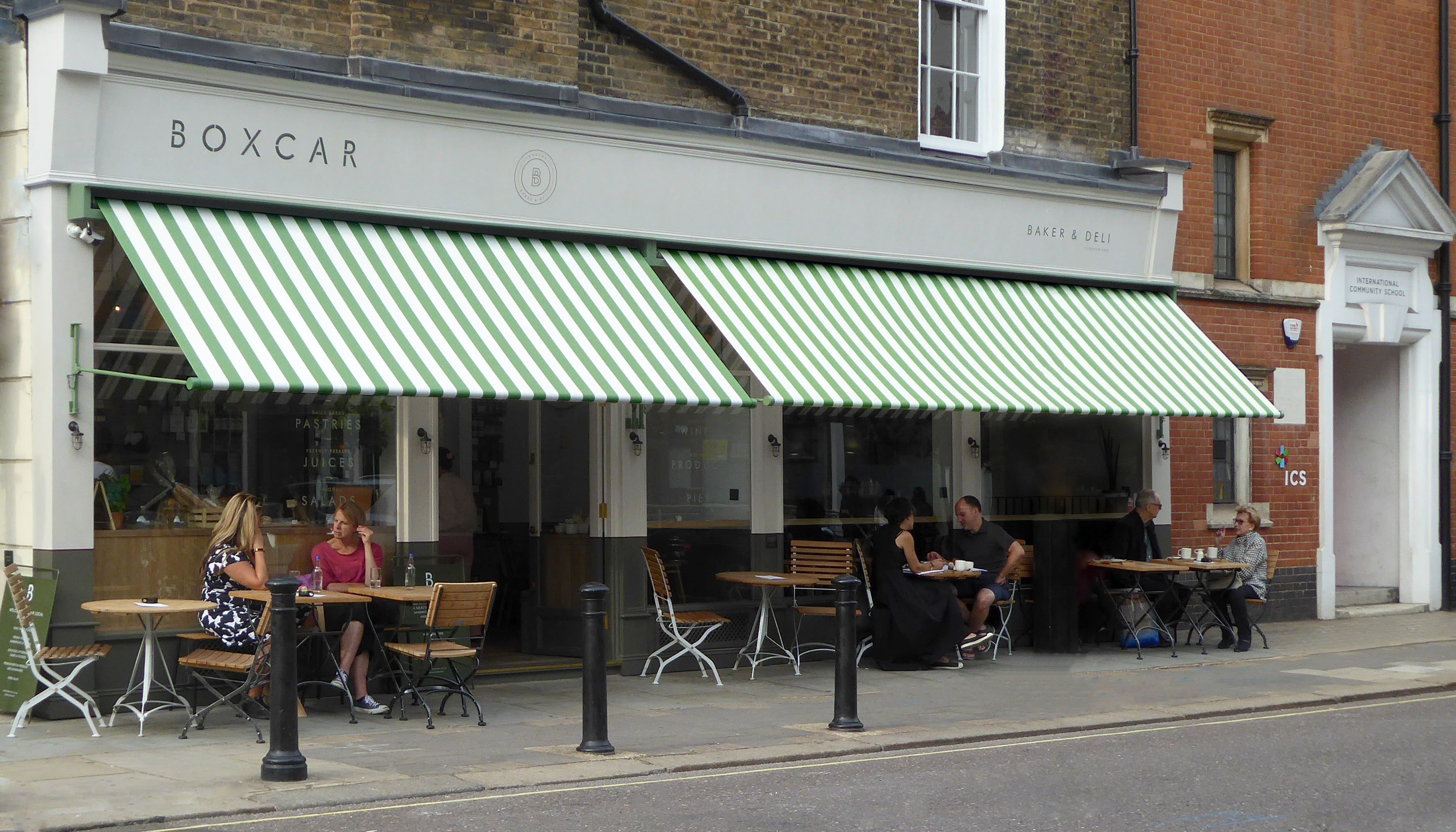 Boxcar Greenwich awnings