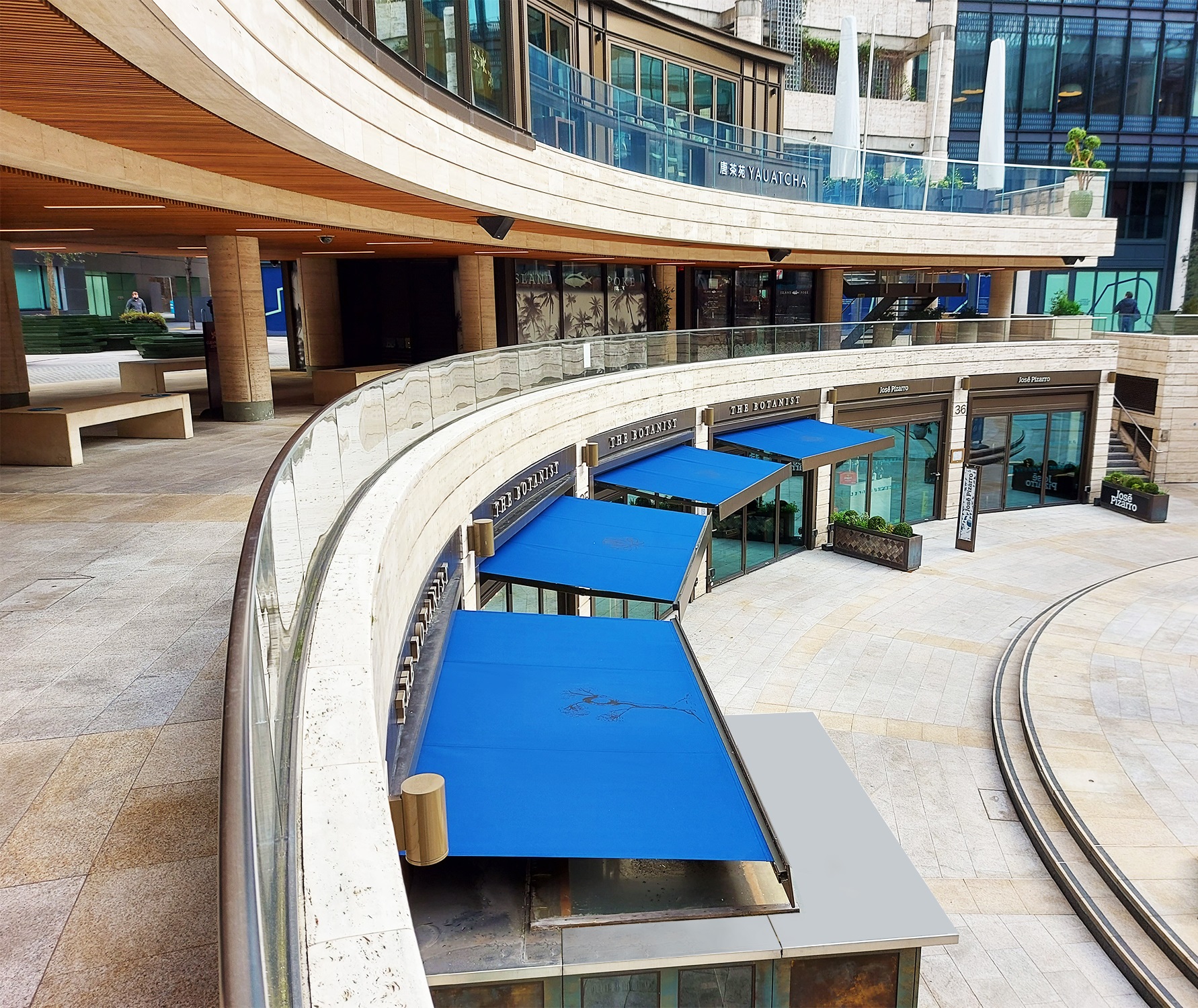 Awnings Broadgate Circle