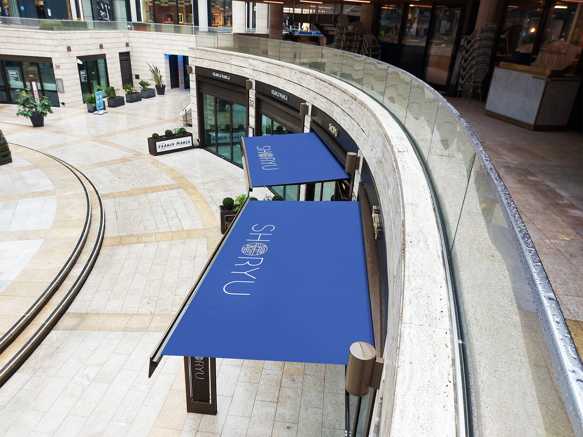 Awnings Broadgate Circle