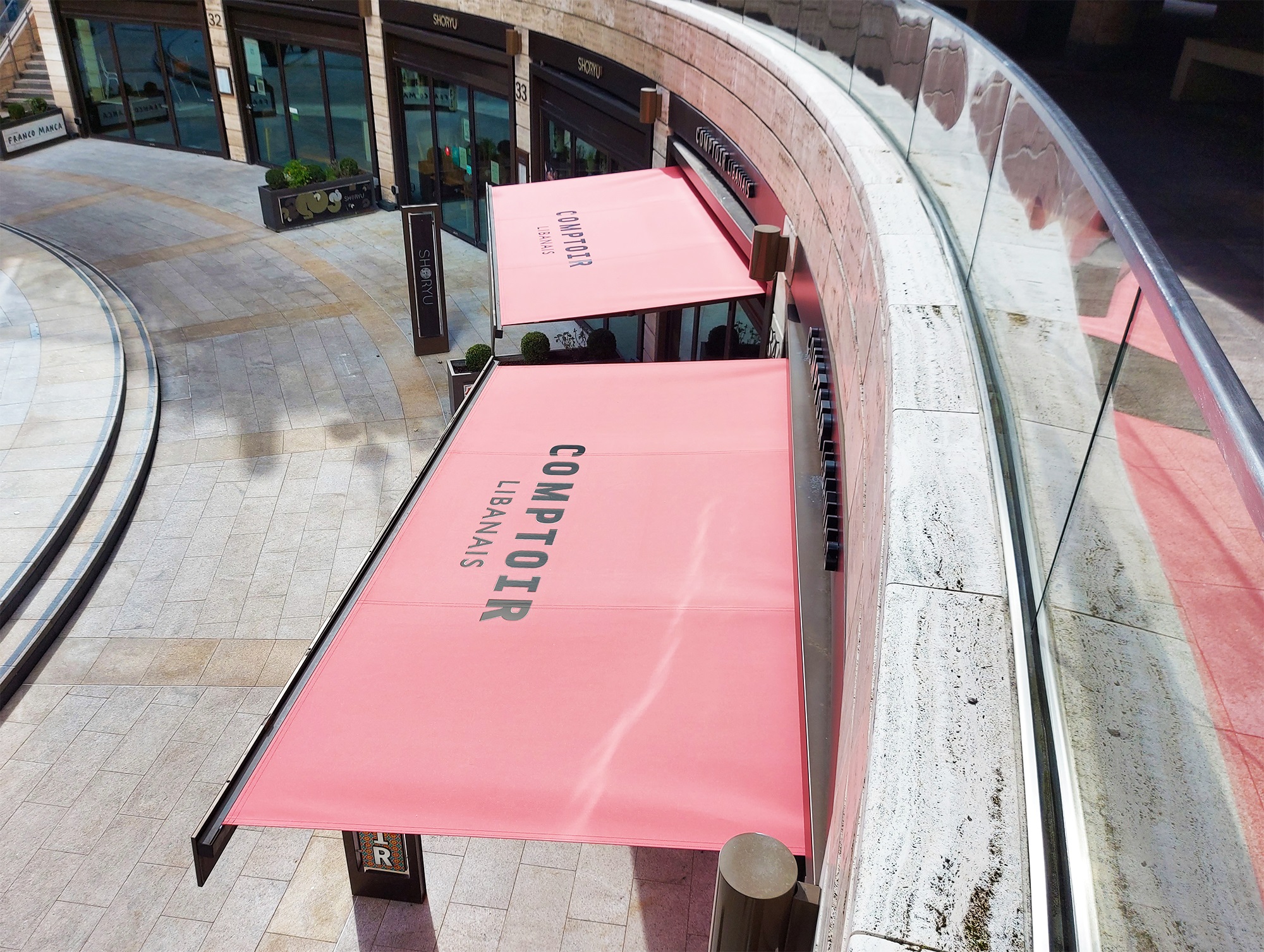 Awnings Broadgate Circle