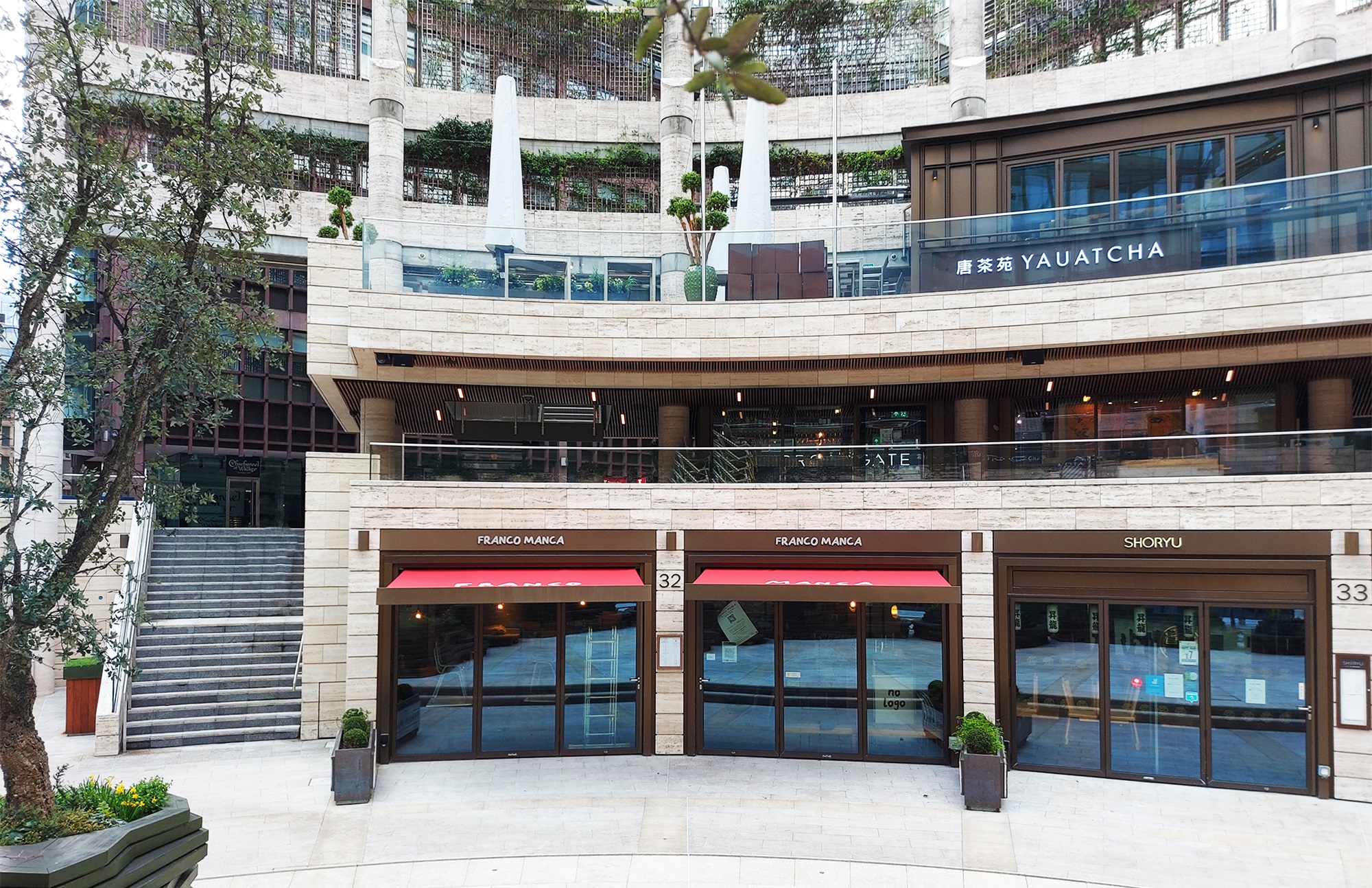 Awnings Broadgate Circle
