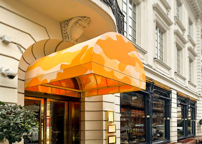 Bullnose Approach Awning