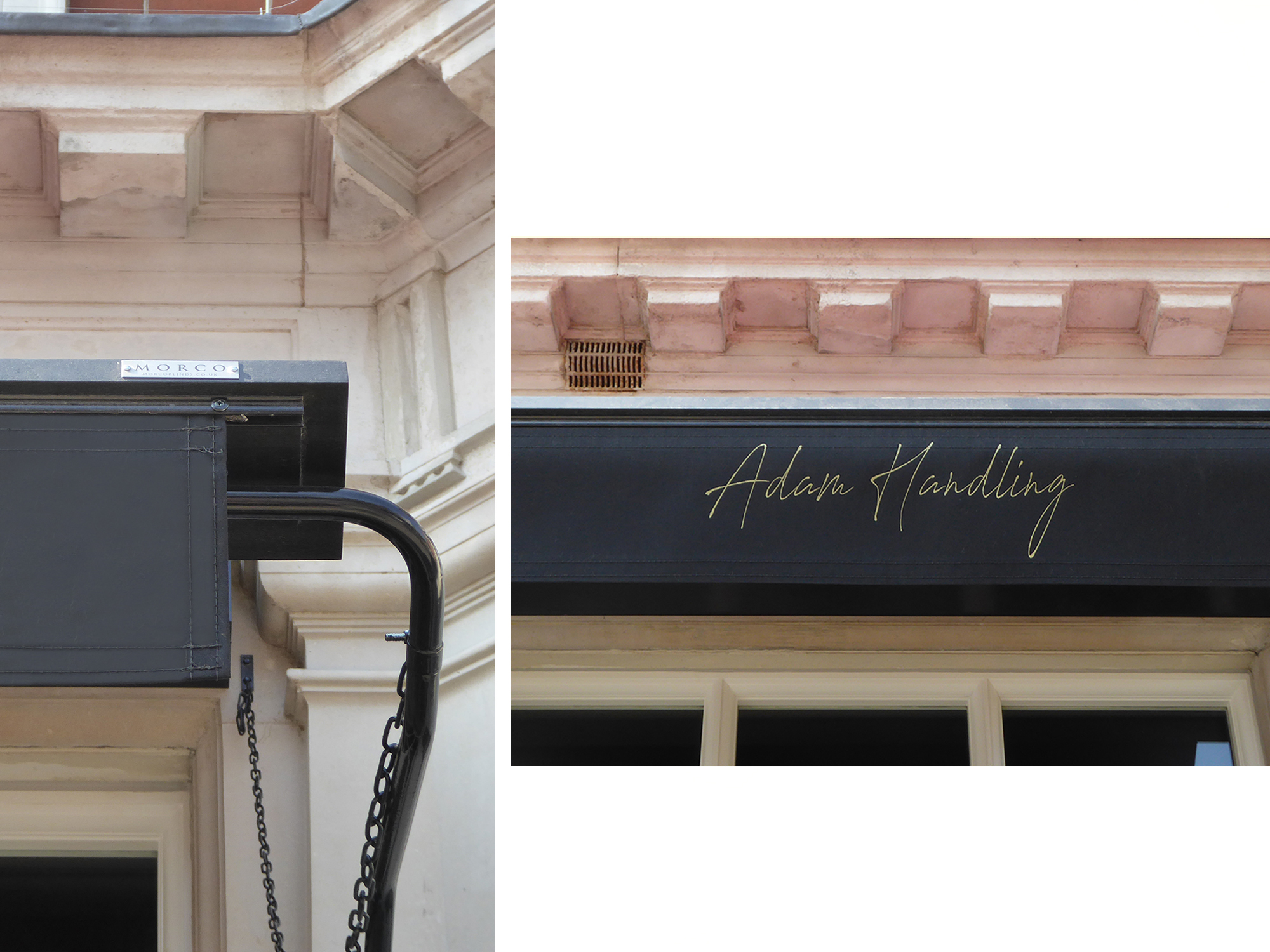Victorian awnings Cadogan