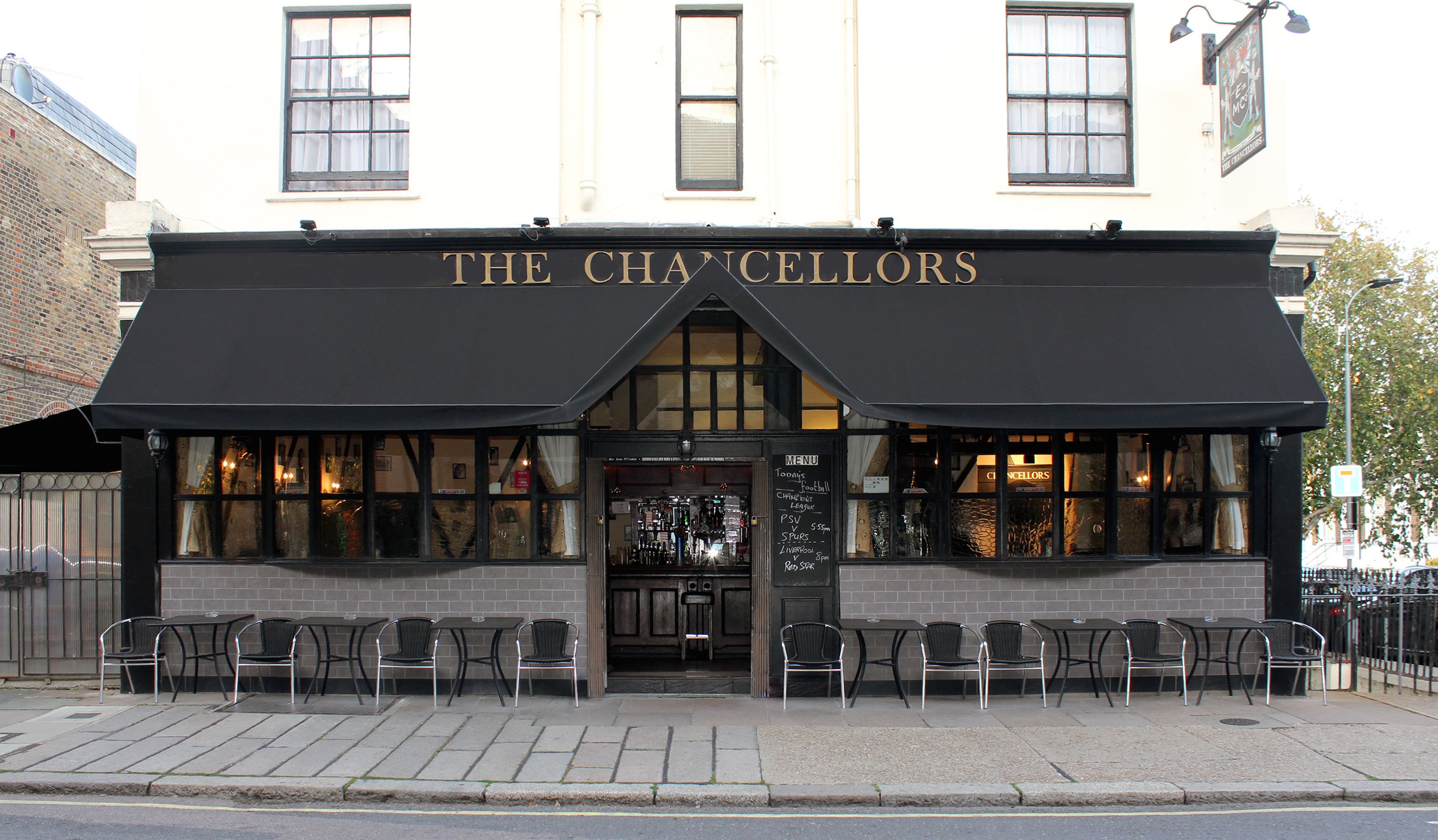 Chancellors bespoke RIB canopy