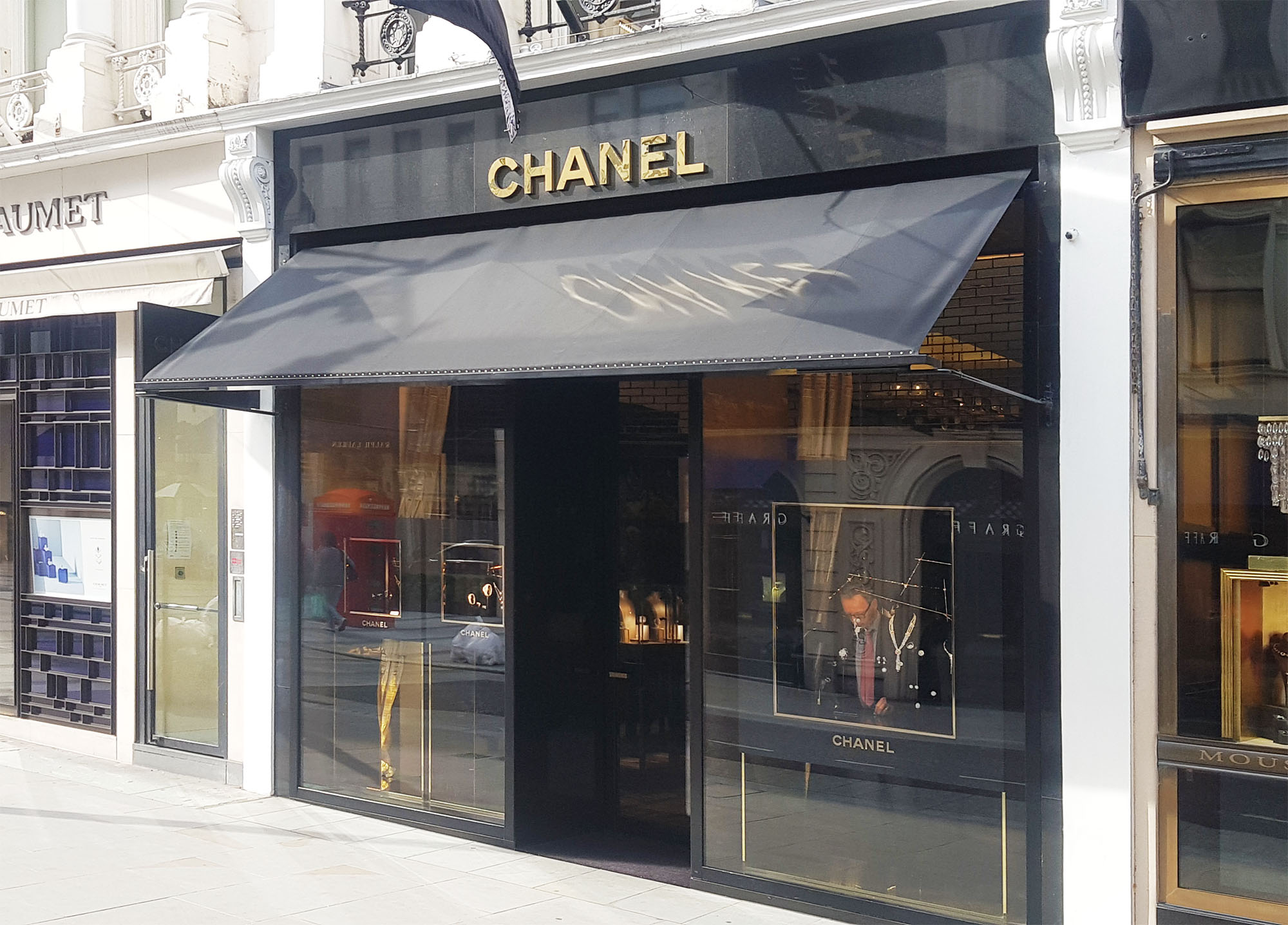 Victorian awning Chanel