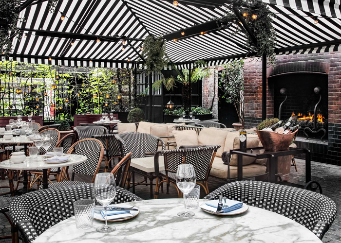 Parisian Fixed Roof Terrace Awning