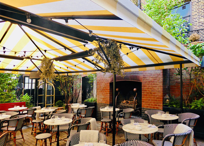 Parisian Fixed Roof Terrace Awning