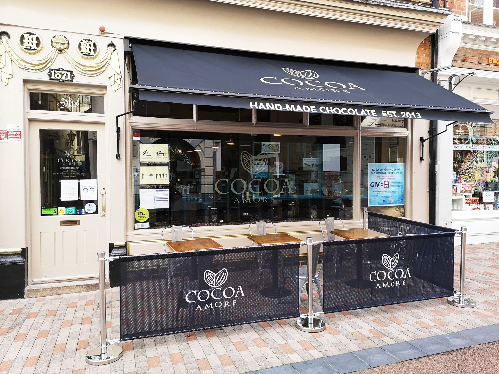 Commercial Victorian awning