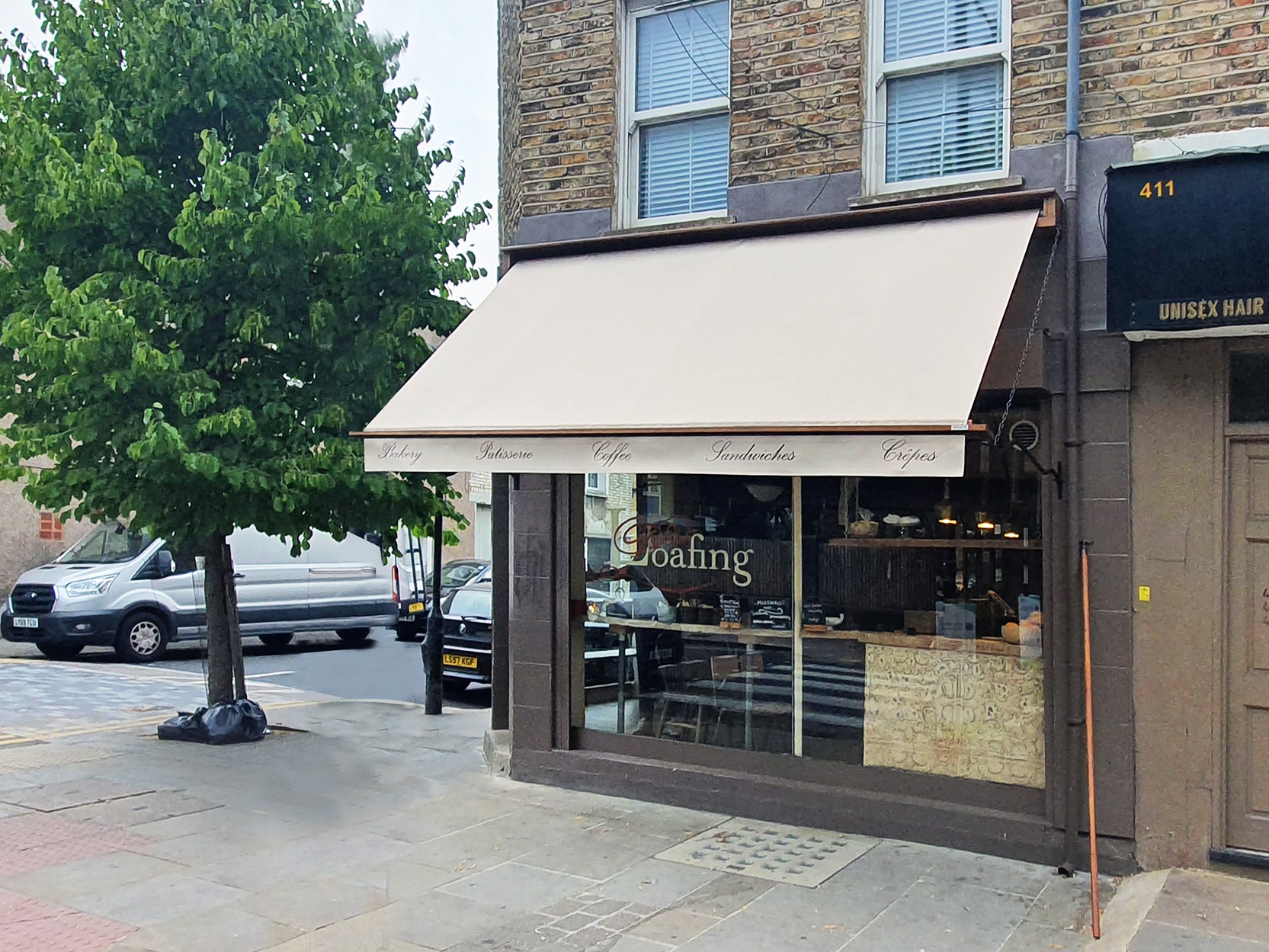 Commercial Victorian awning