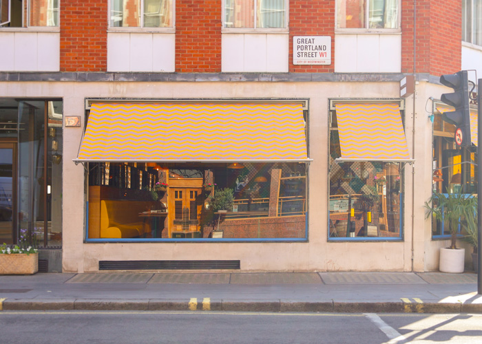 Commercial Awnings Wahaca Great Portland