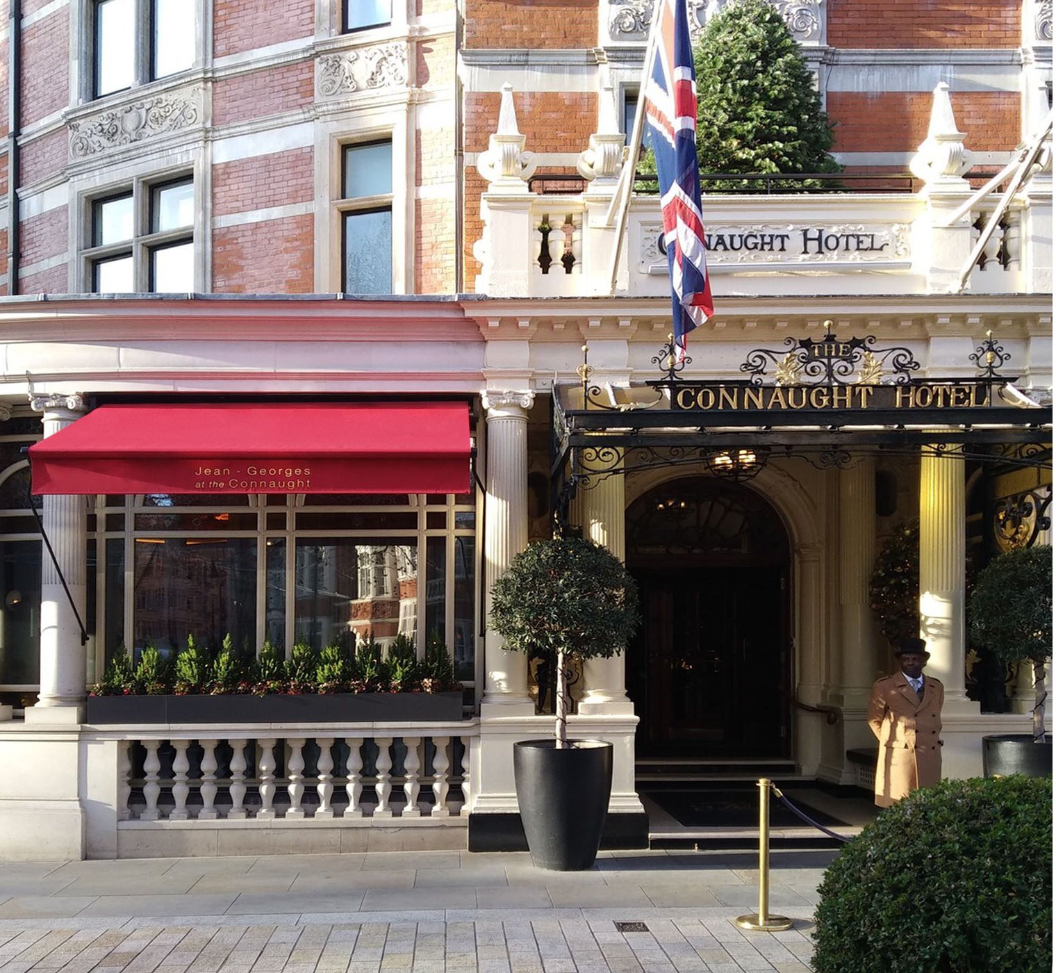 Awnings Connaught hotel