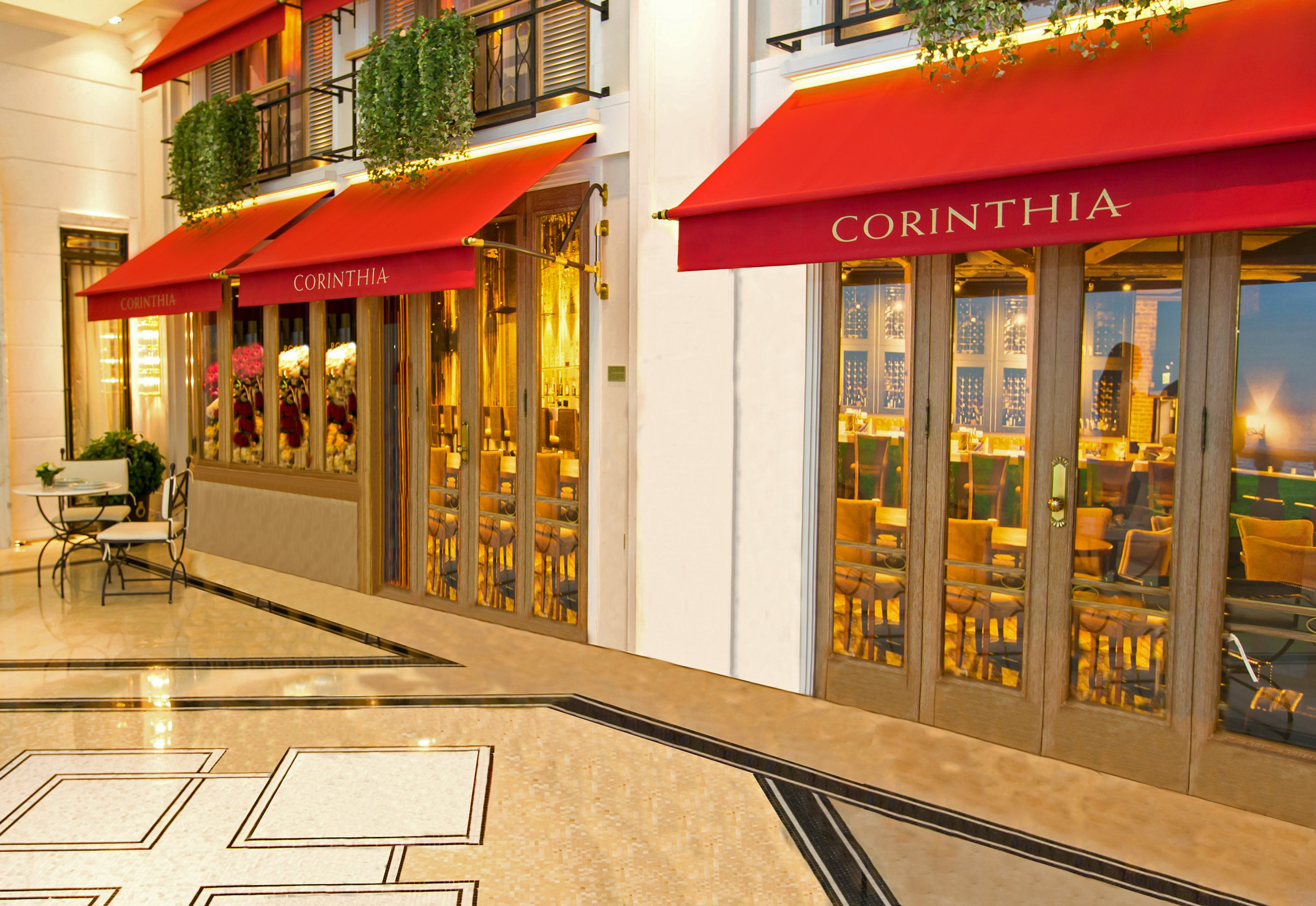 Marlesbury awnings Corinthia Hong Kong