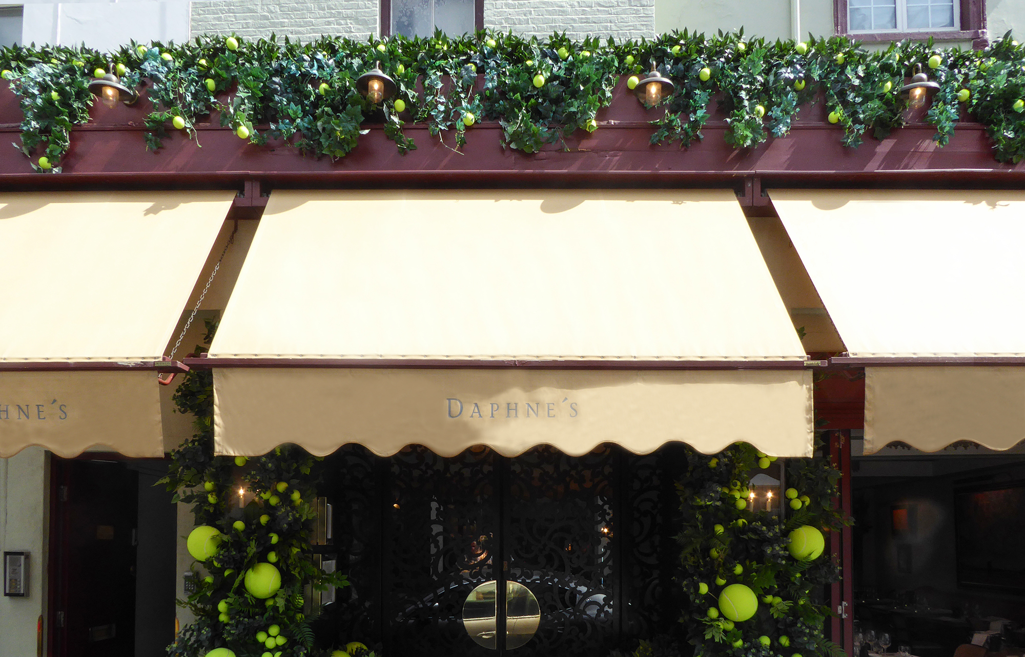Victorian awning Daphne's