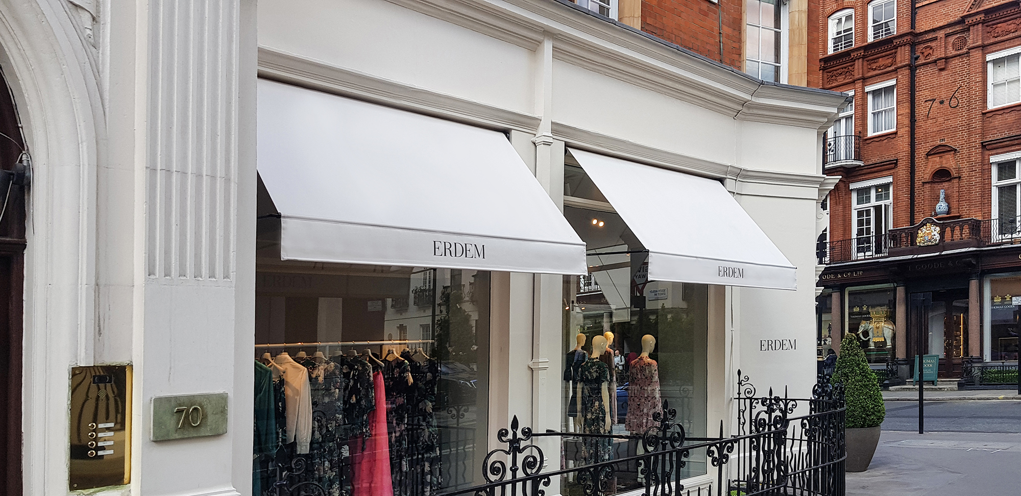 Marlesbury awnings, Erdem