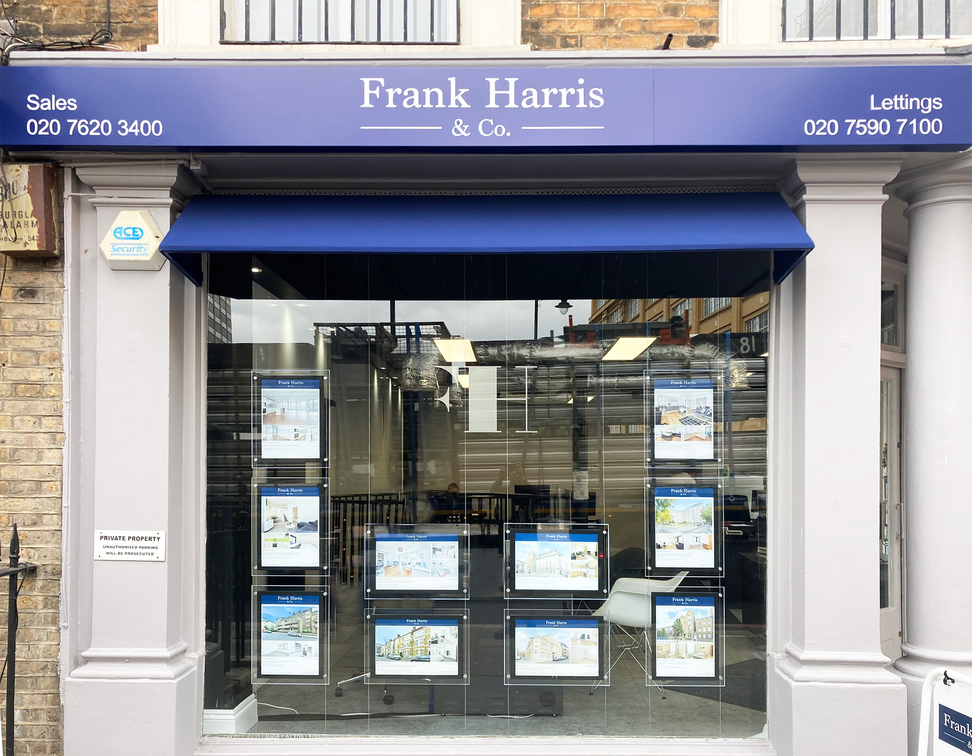 RIB® Wedge Canopies for Frank Harris