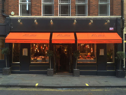 signature awnings at Fumo