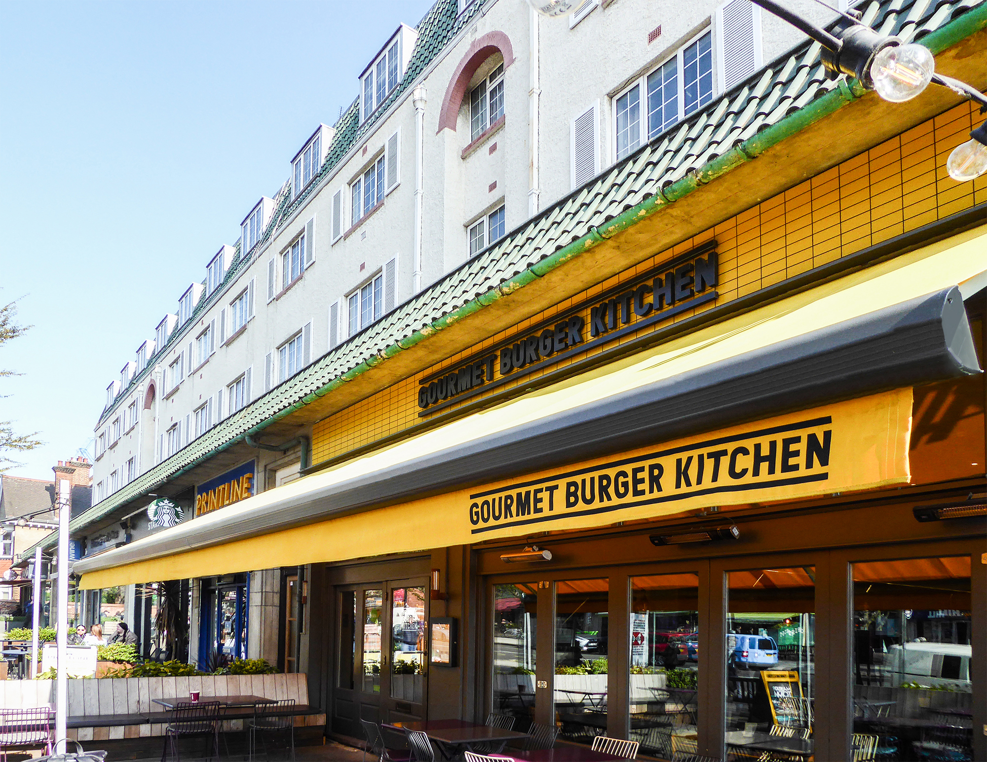 Signature awning at GBK