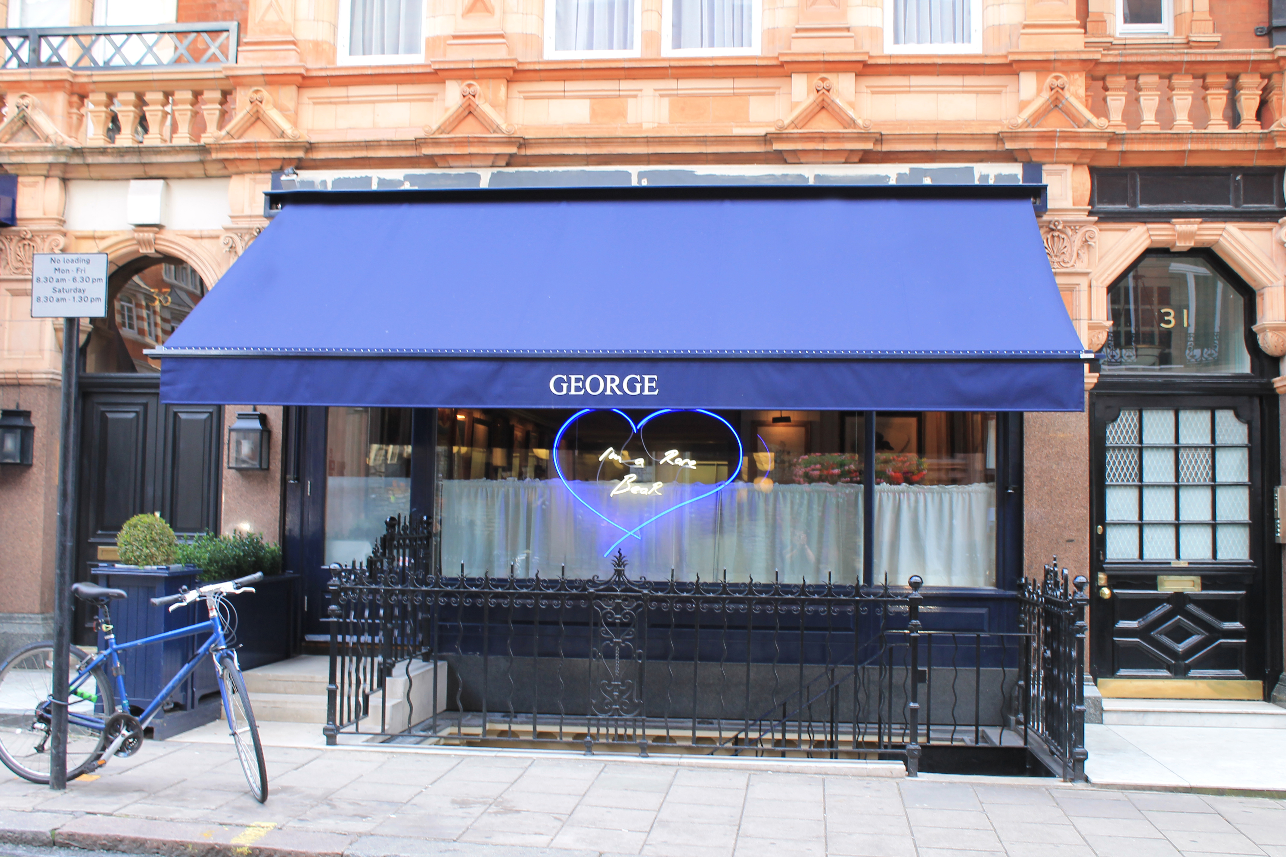 Victorian awning at George
