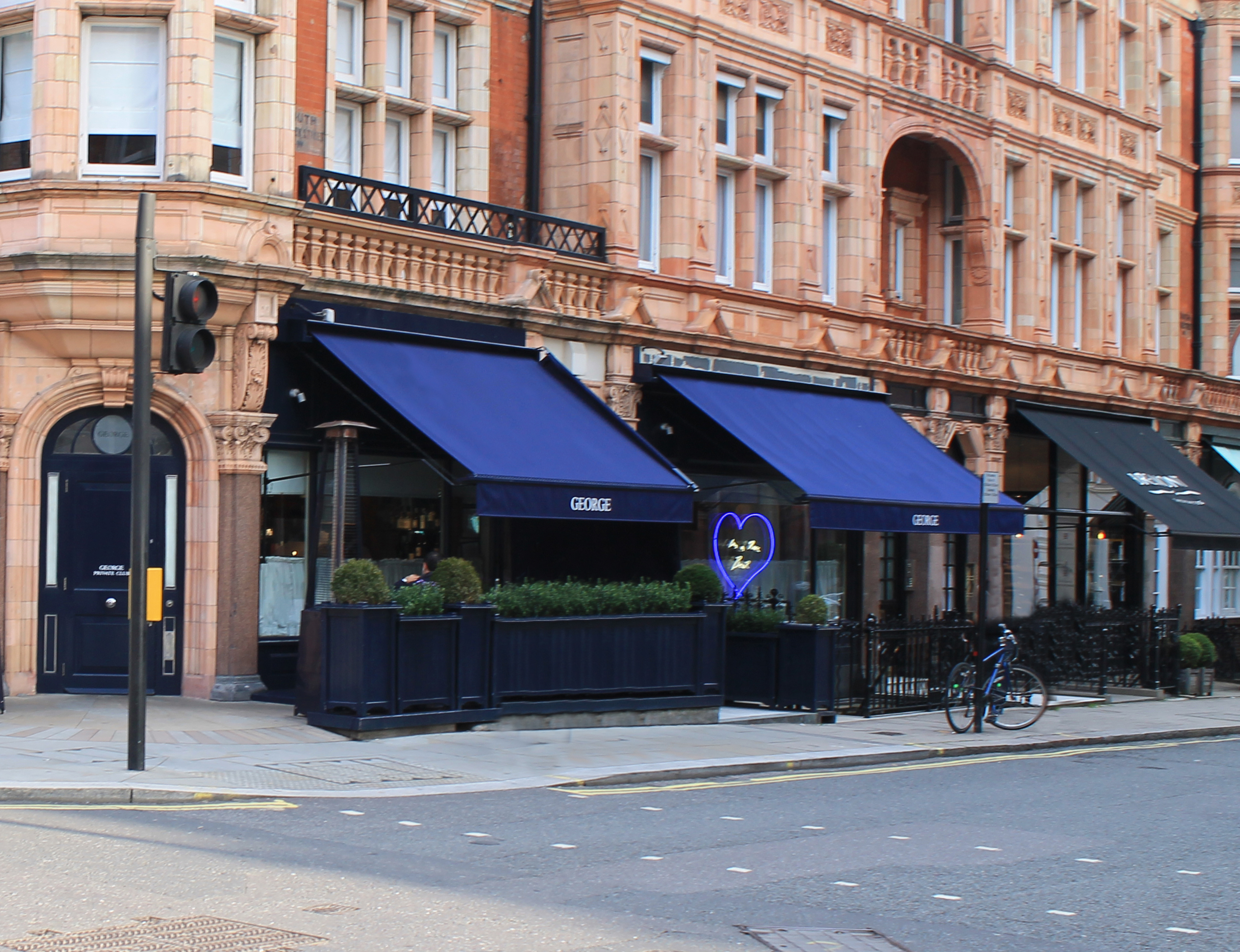 Victorian awnings at George