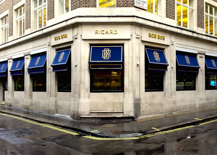  Gilding Awninig for Bob Bob Ricard