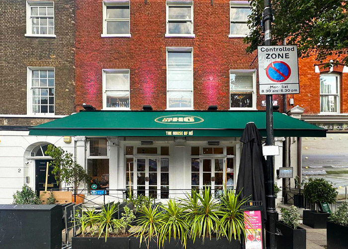  Gold Leaf Branded Awning