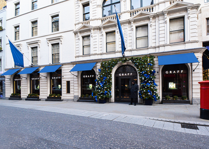  Graff Blue Christmas Awnings.