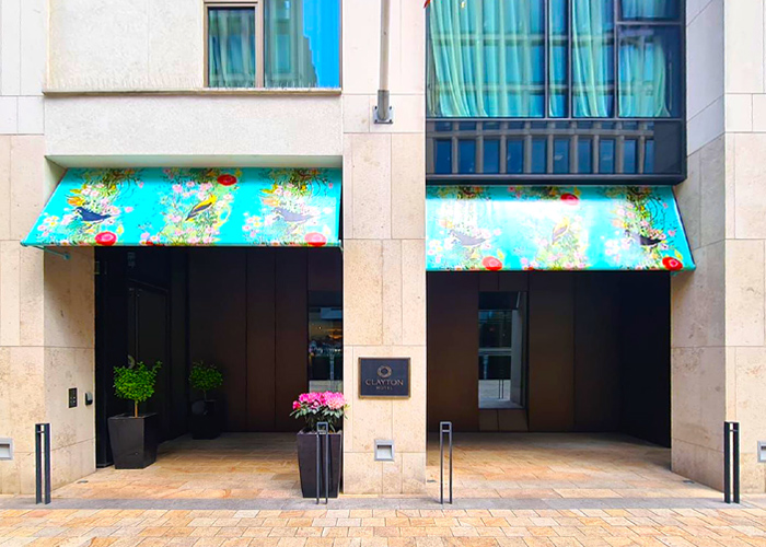 Branded Awnings manufacture in London 