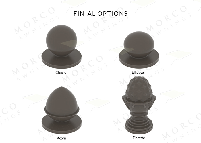 Awning Finials