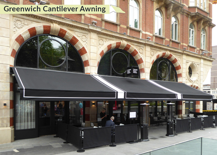 Greenwhich Cantilever Awning