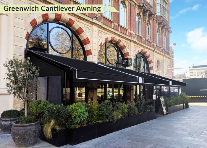 Greenwhich Cantilever Awning