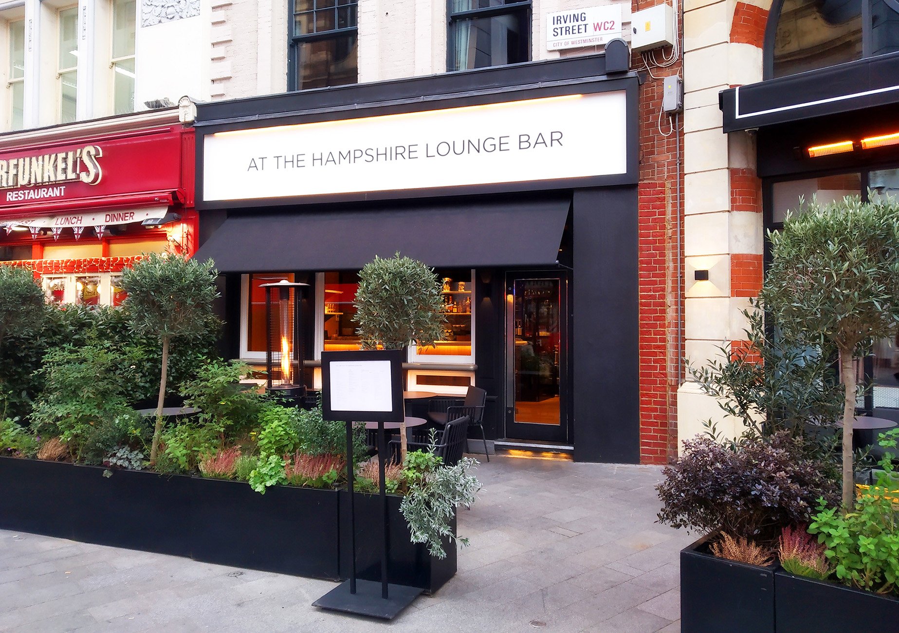 Special Greenwich awning