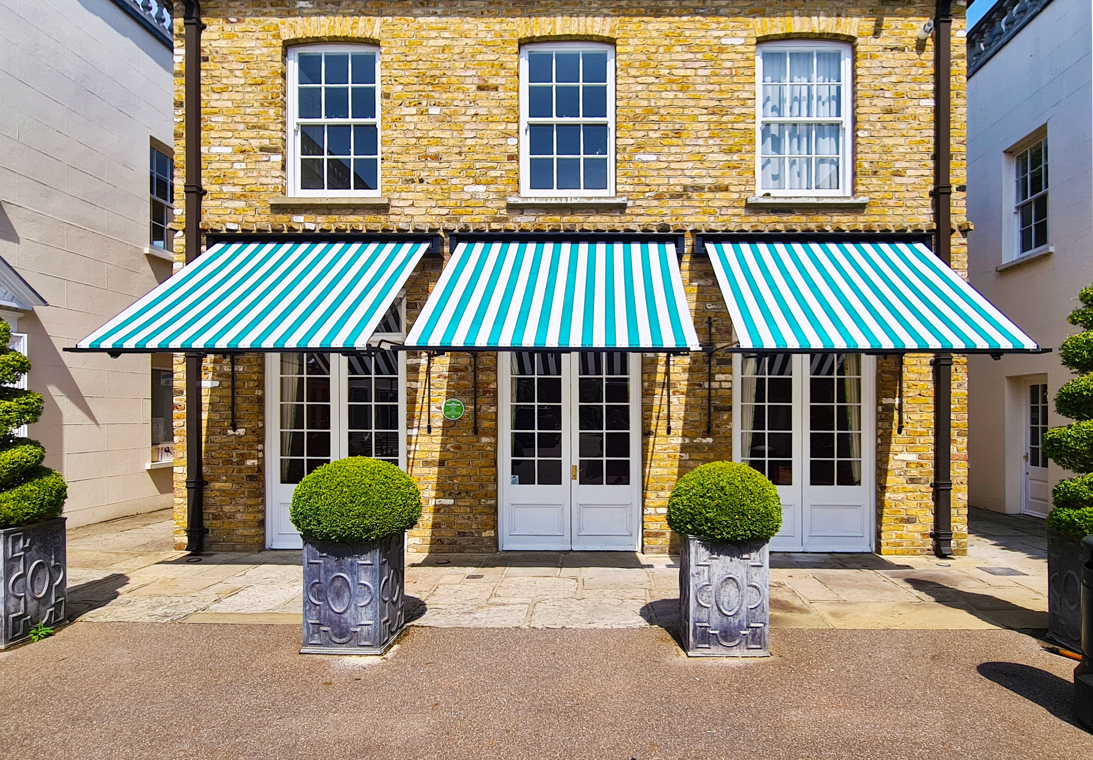 Victorian awnings Harrodian school