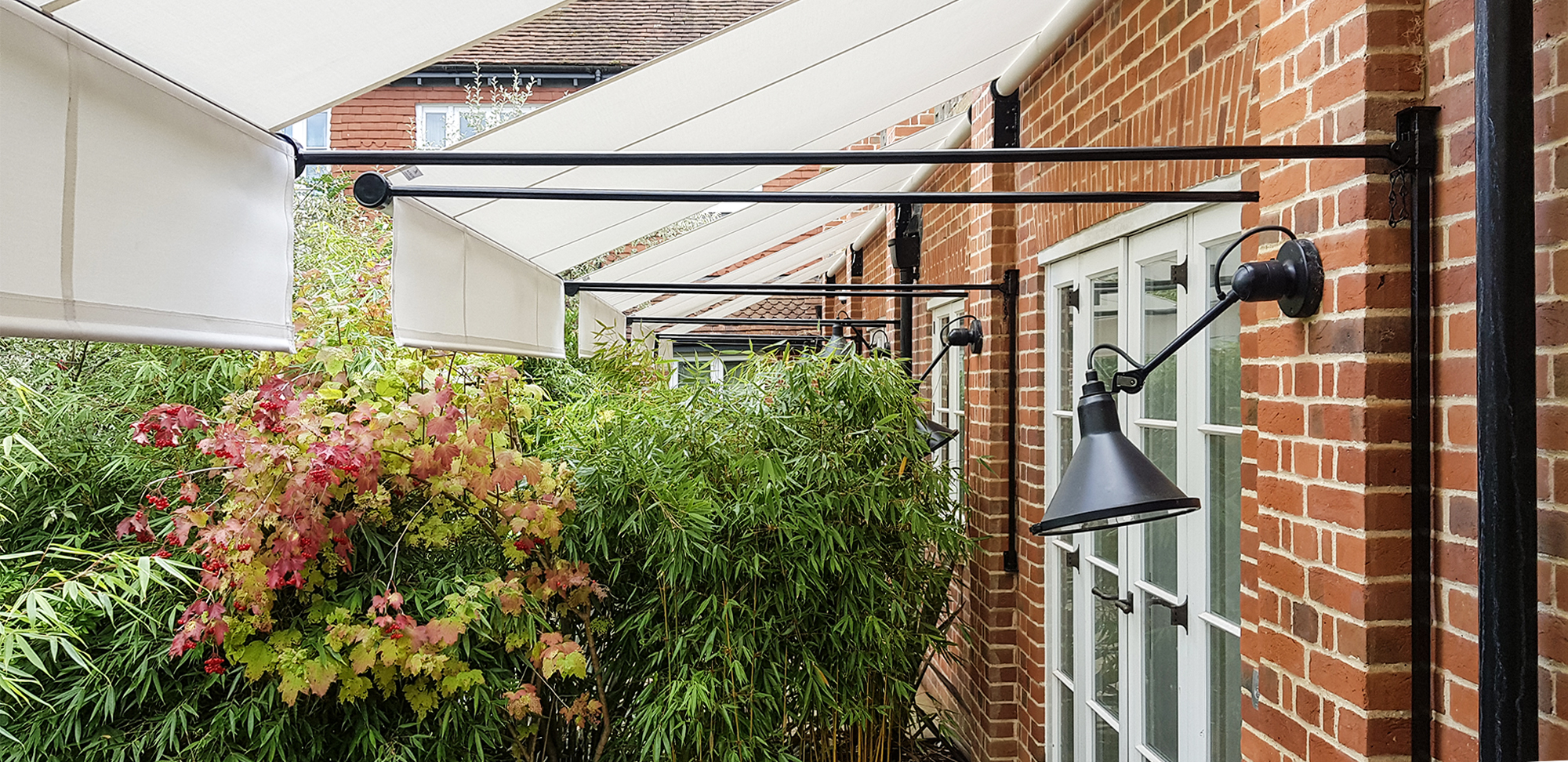 Greenwich awning Heckfield Place