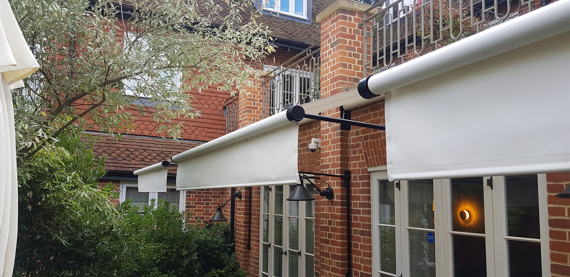 Greenwich awning Heckfield Place