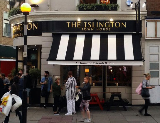Islington Townhouse awning