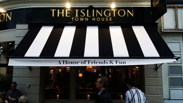 Islington Townhouse awning2