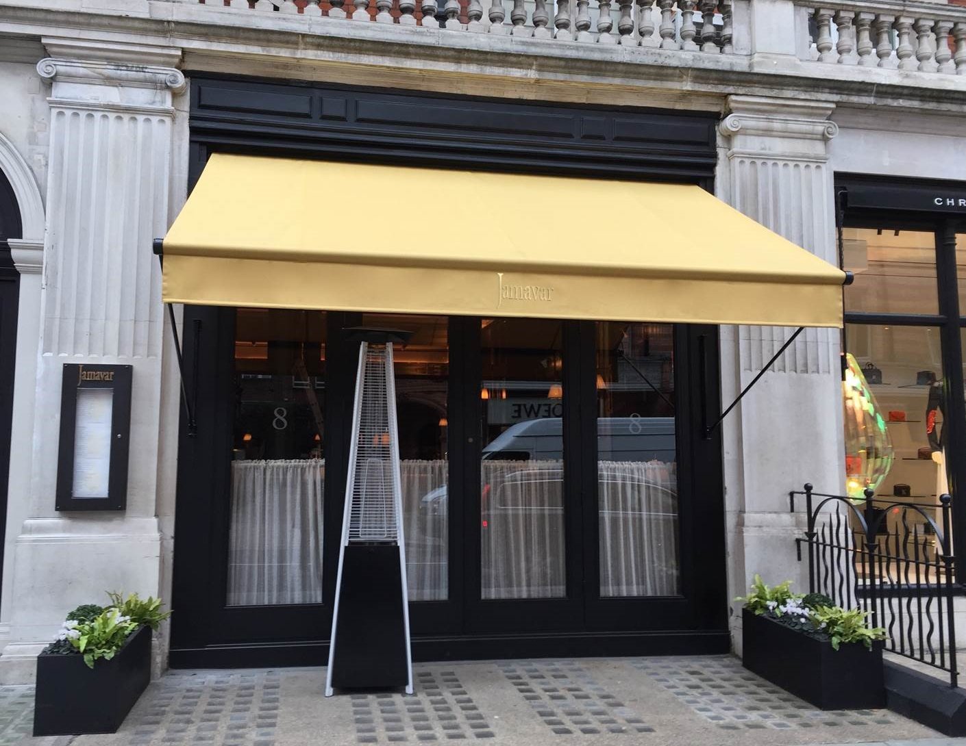new awning for Jamavar