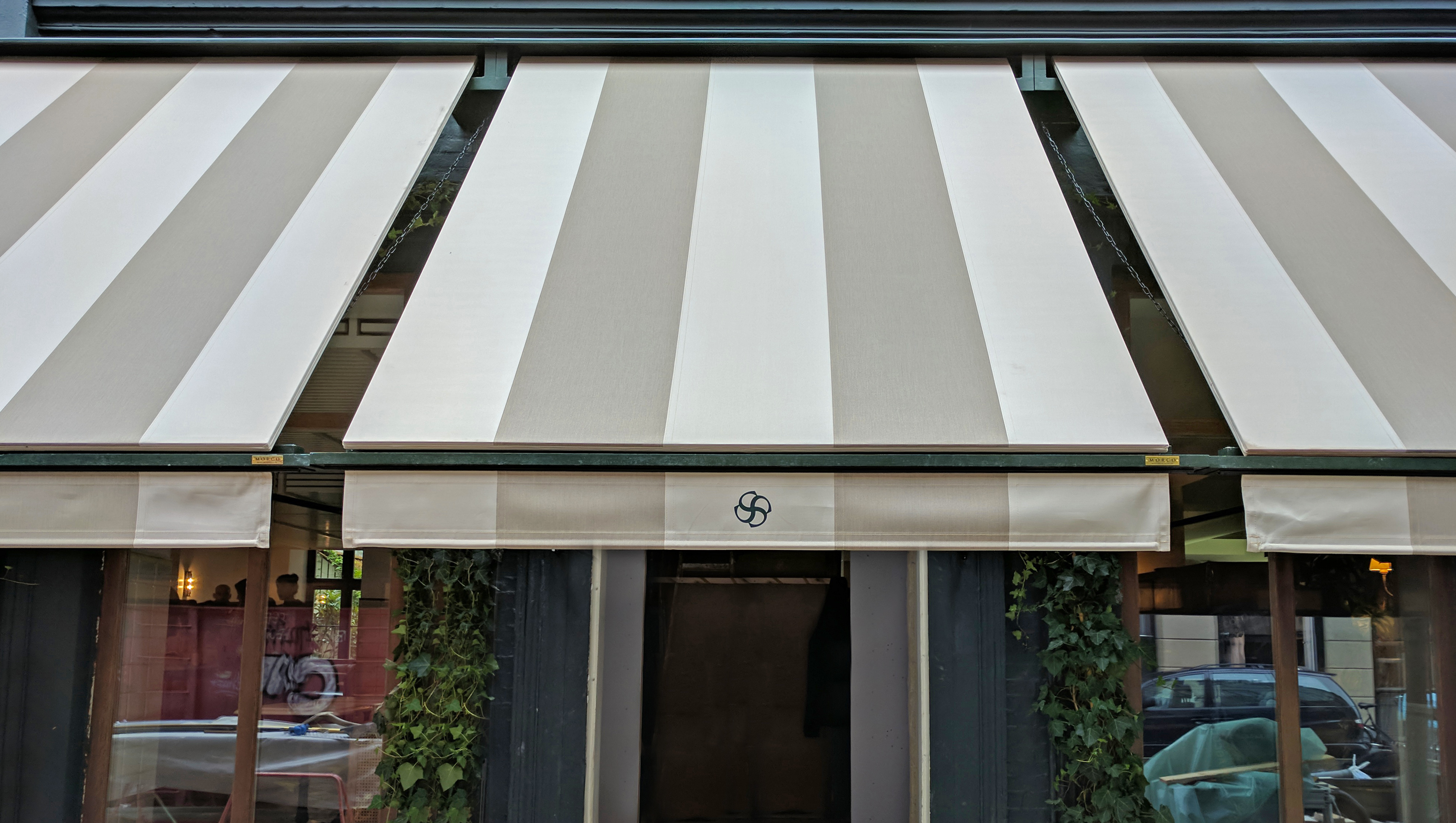 Fixed awning in Copenhagen