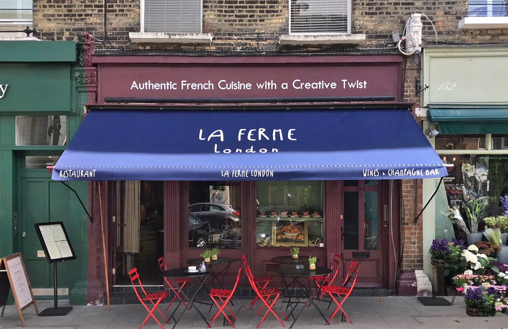 La Ferme Victorian awnings