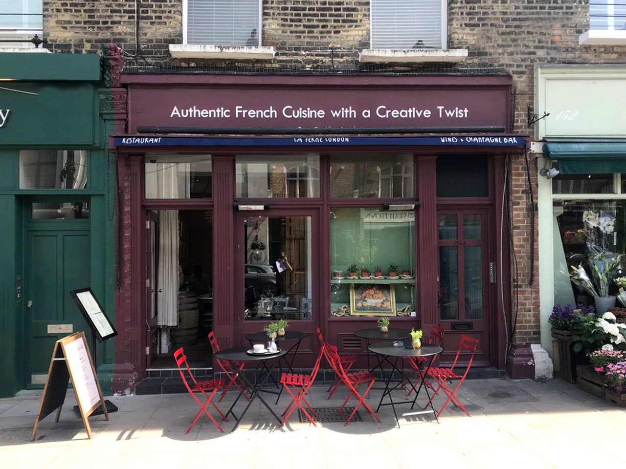 La Ferme Victorian awnings